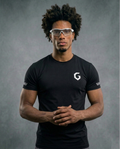 T-SHIRT NOIR GRYTT