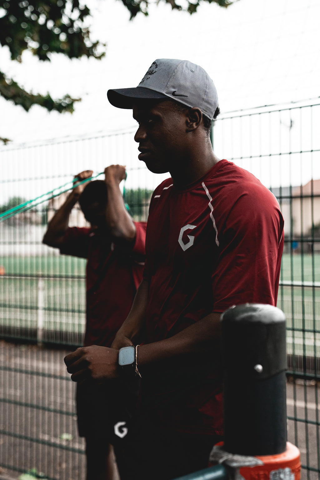 T-Shirt Oversize Bordeaux
