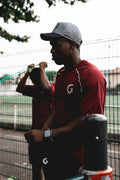 T-Shirt Oversize Bordeaux
