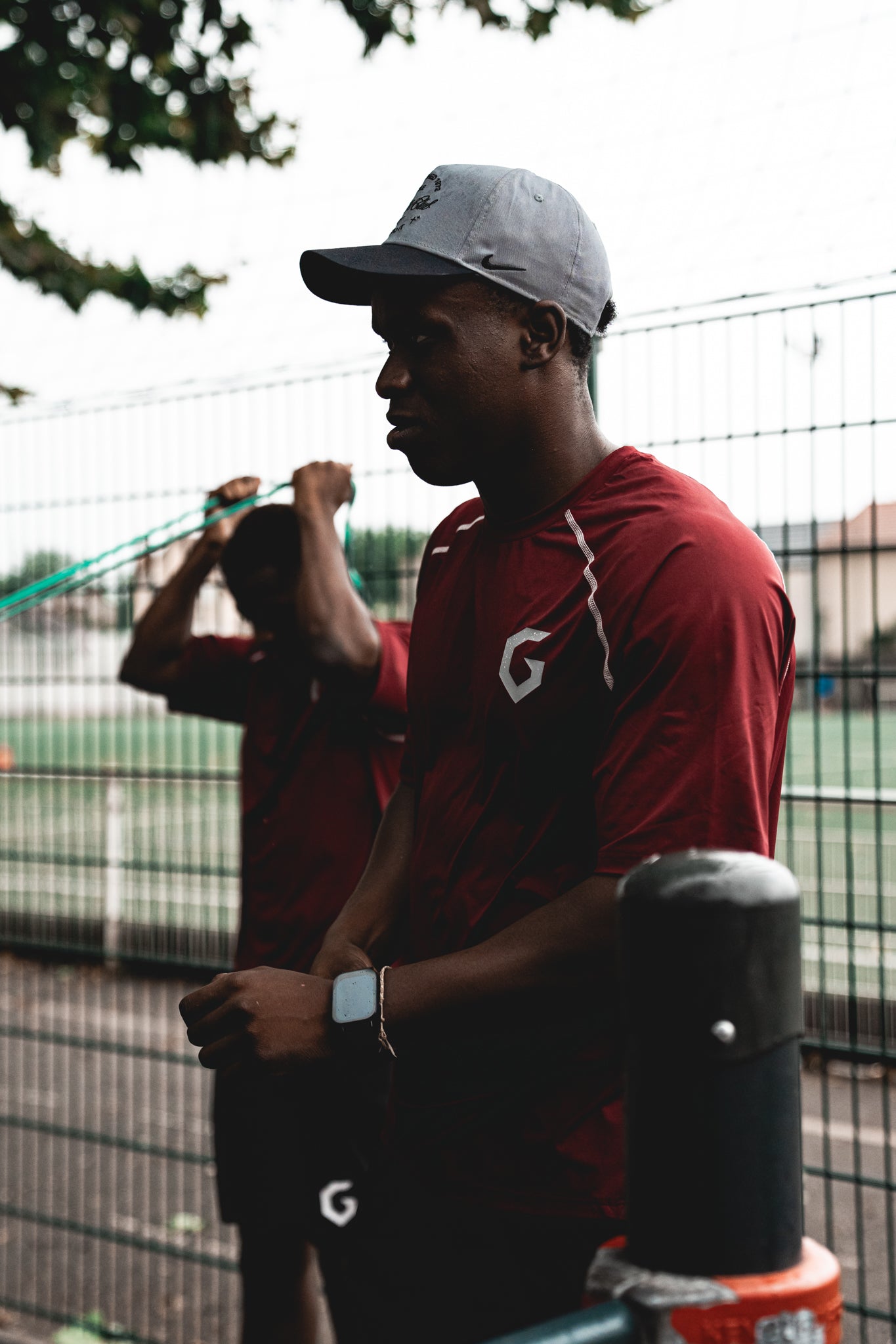T-Shirt Oversize Bordeaux