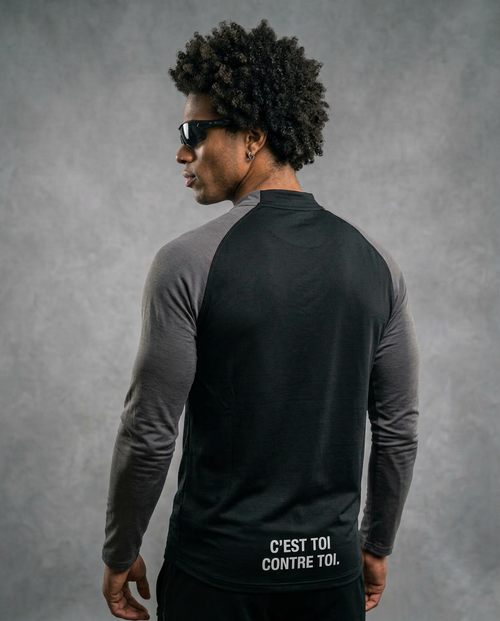 GRYTT Performance Zip – Noir / Gris