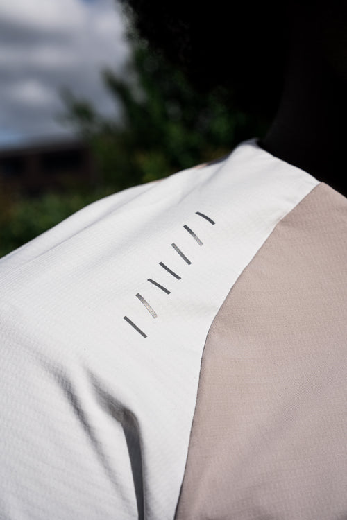Long Sleeve GRYTT — Beige & Blanc