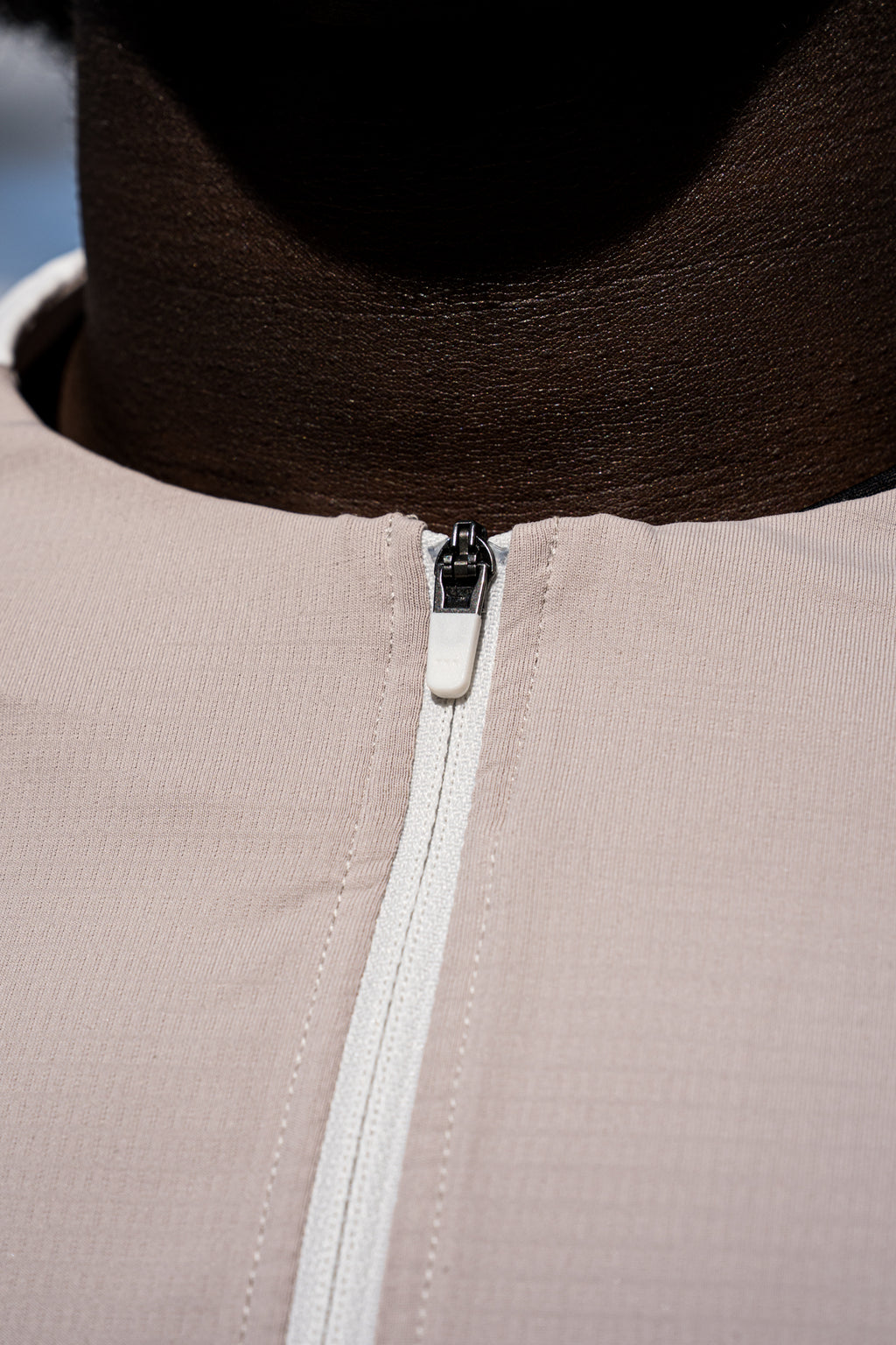 Long Sleeve GRYTT — Beige & Blanc