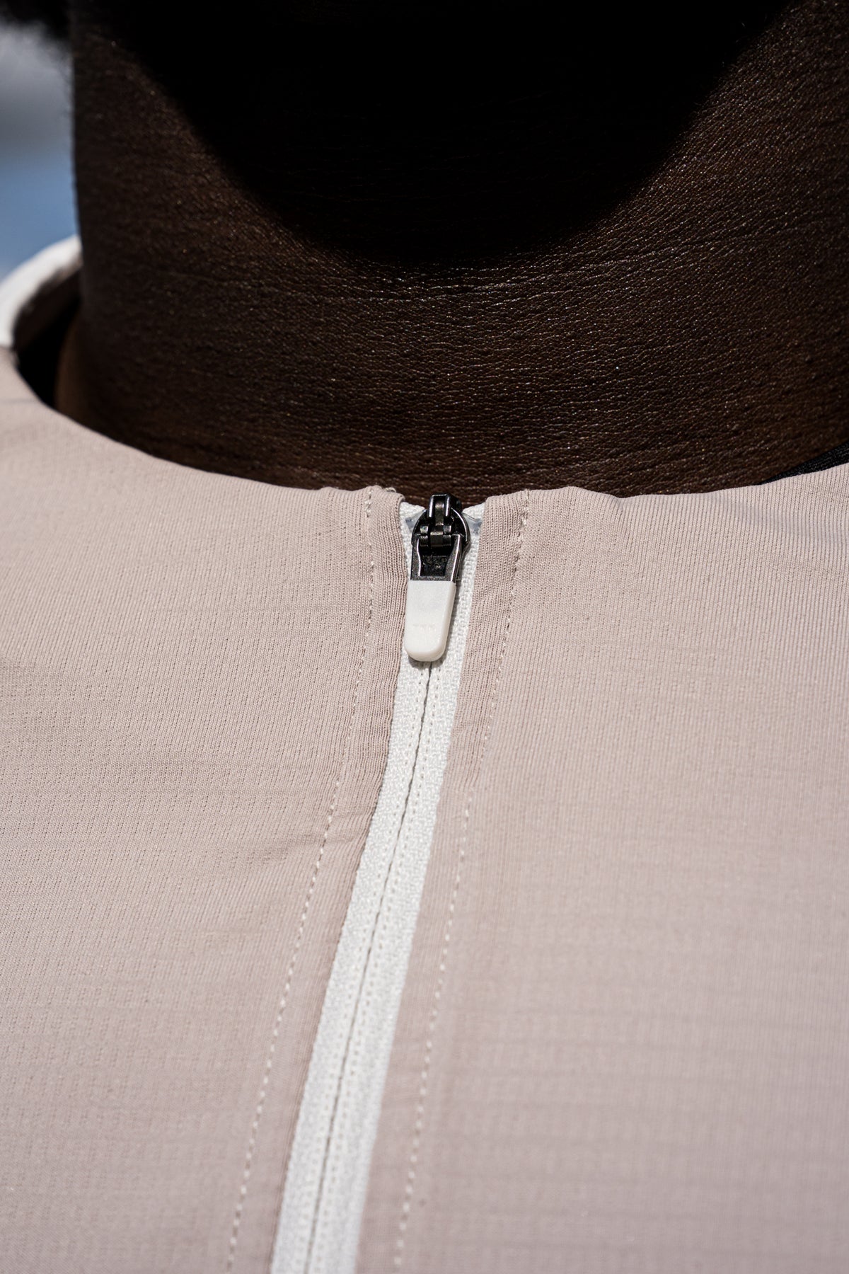 Long Sleeve GRYTT — Beige & Blanc