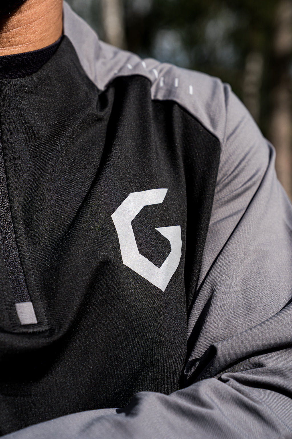 Long Sleeve GRYTT — Noir & Gris